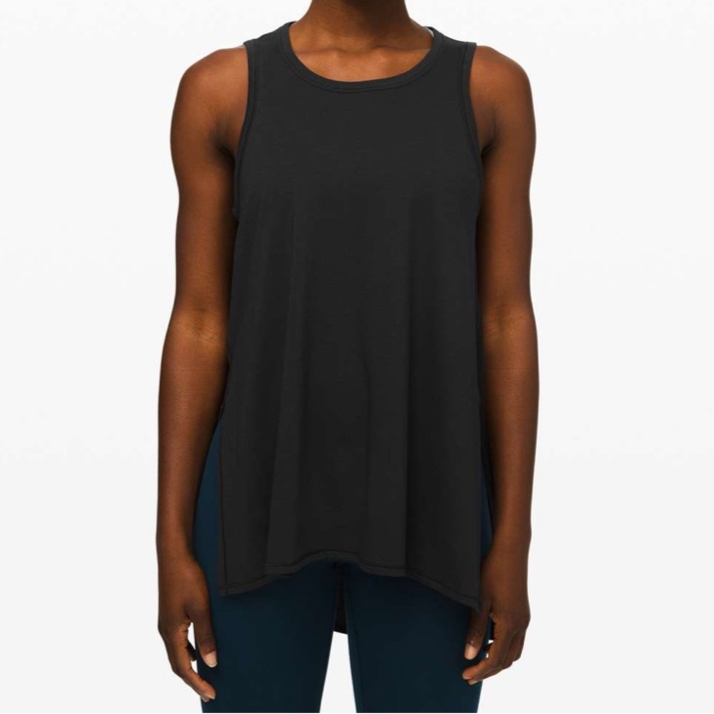 Lululemon Long for Length Tank Black
